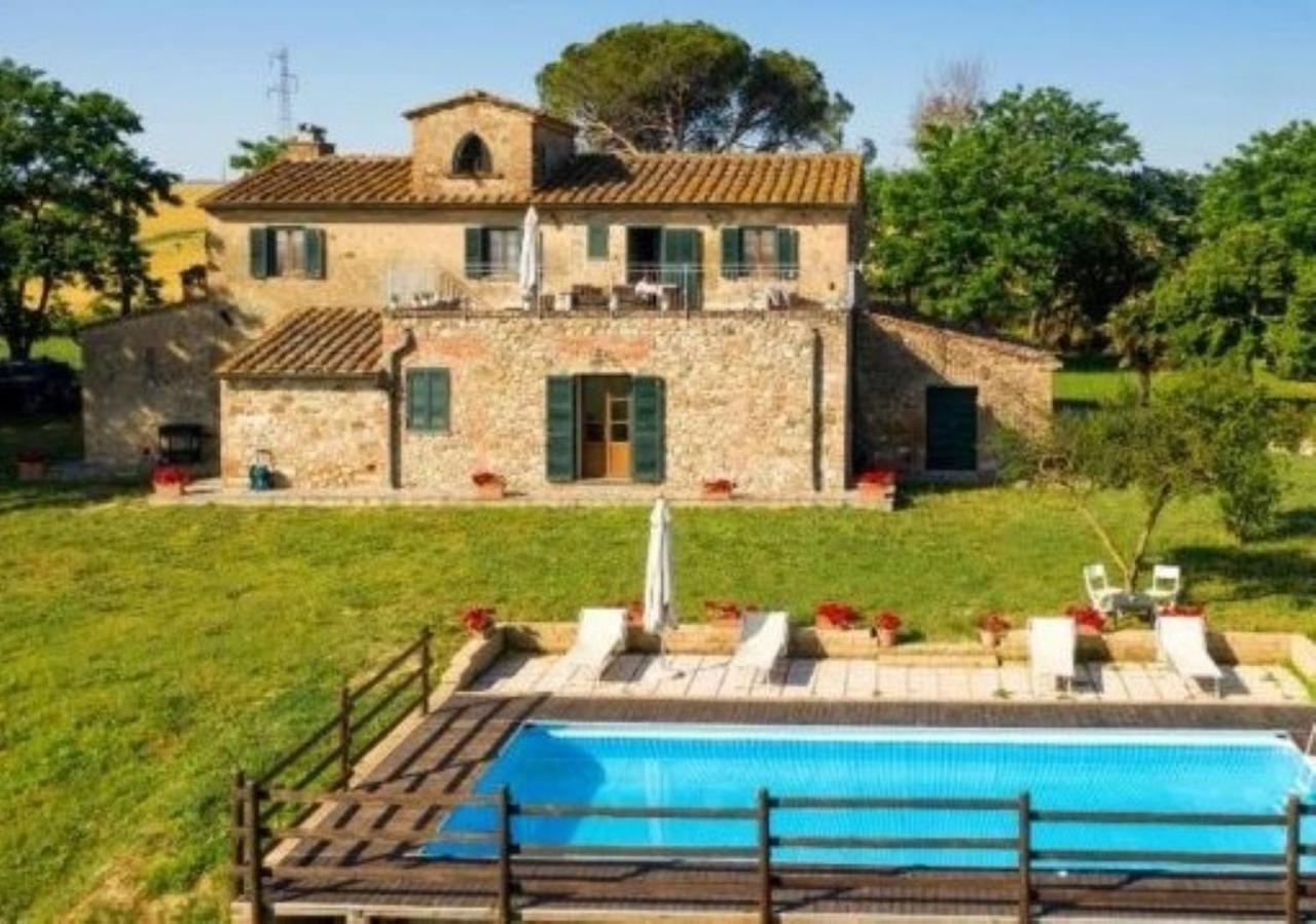 Podere I Sorbi, Spacious Tuscan Villa, Lajatico, Nr Pisa Molino Mazzetti Eksteriør billede