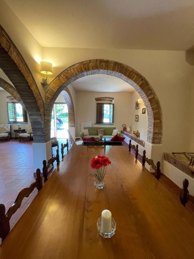 Podere I Sorbi, Spacious Tuscan Villa, Lajatico, Nr Pisa Molino Mazzetti Eksteriør billede