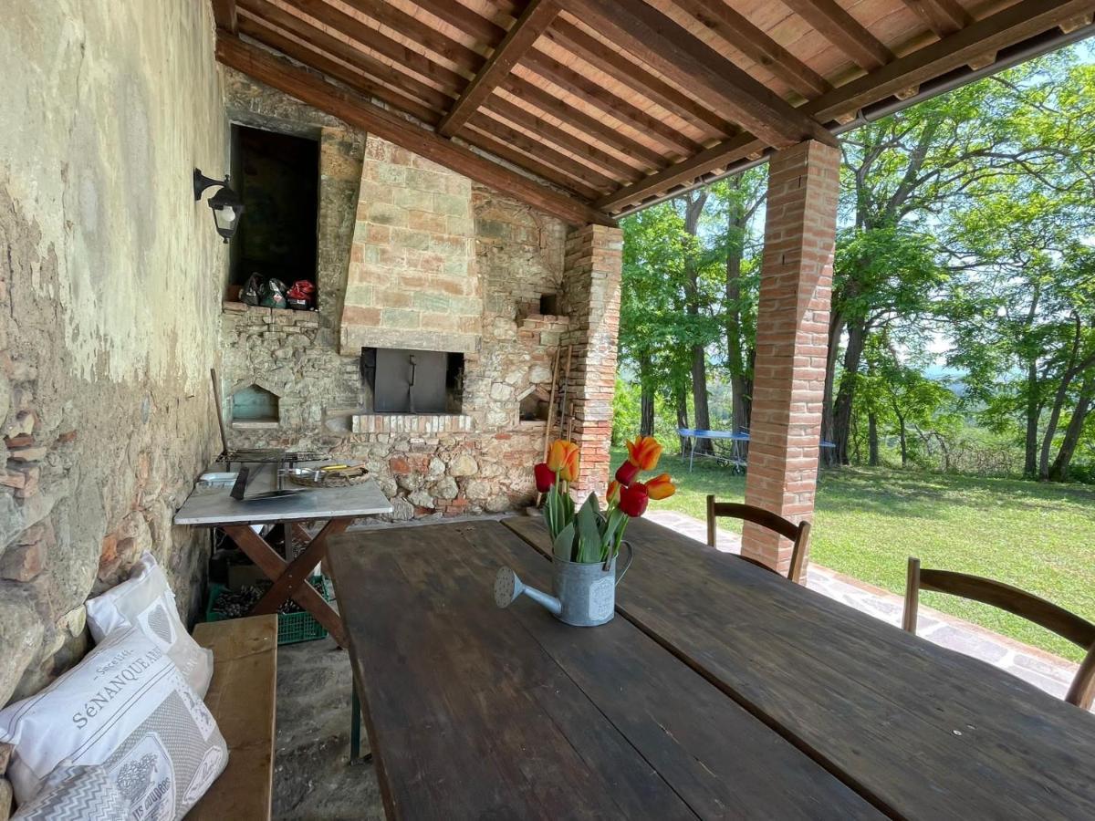 Podere I Sorbi, Spacious Tuscan Villa, Lajatico, Nr Pisa Molino Mazzetti Eksteriør billede